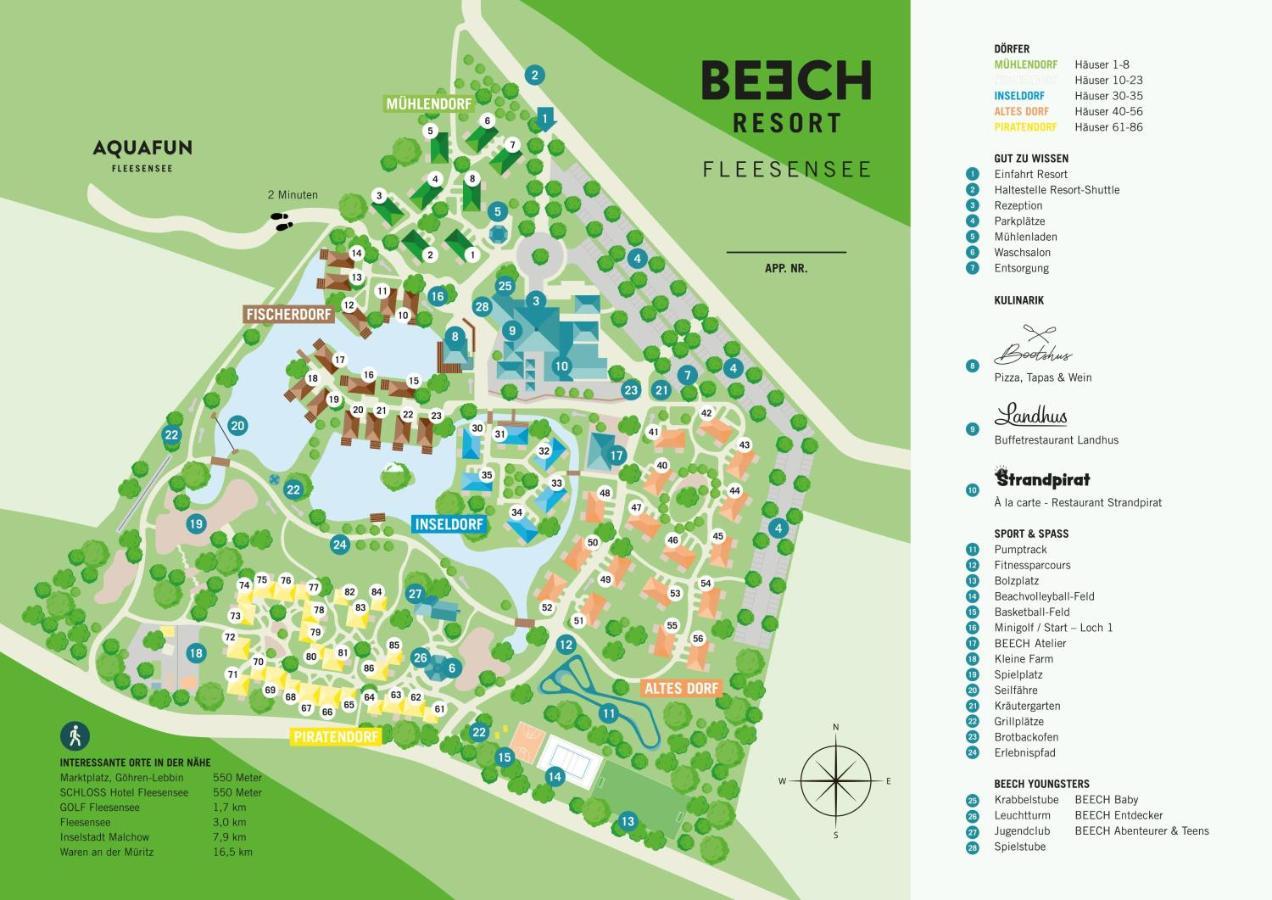 Beech Resort Fleesensee Göhren-Lebbin Eksteriør billede